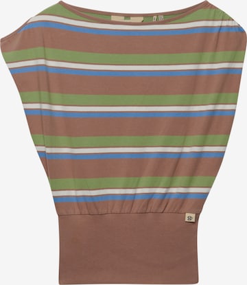 Haut 'Bardot' Superdry & Co en marron : devant