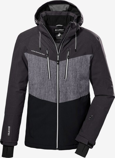 KILLTEC Sports jacket 'KSW 45' in Anthracite / Dark grey / mottled grey, Item view