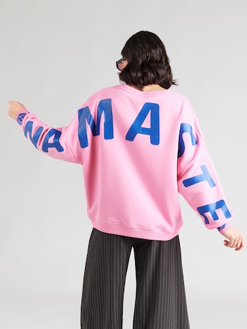 Sweat-shirt 'Namaste' miss goodlife en rose