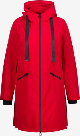 Ulla Popken Between-Season Jacket in Red: front