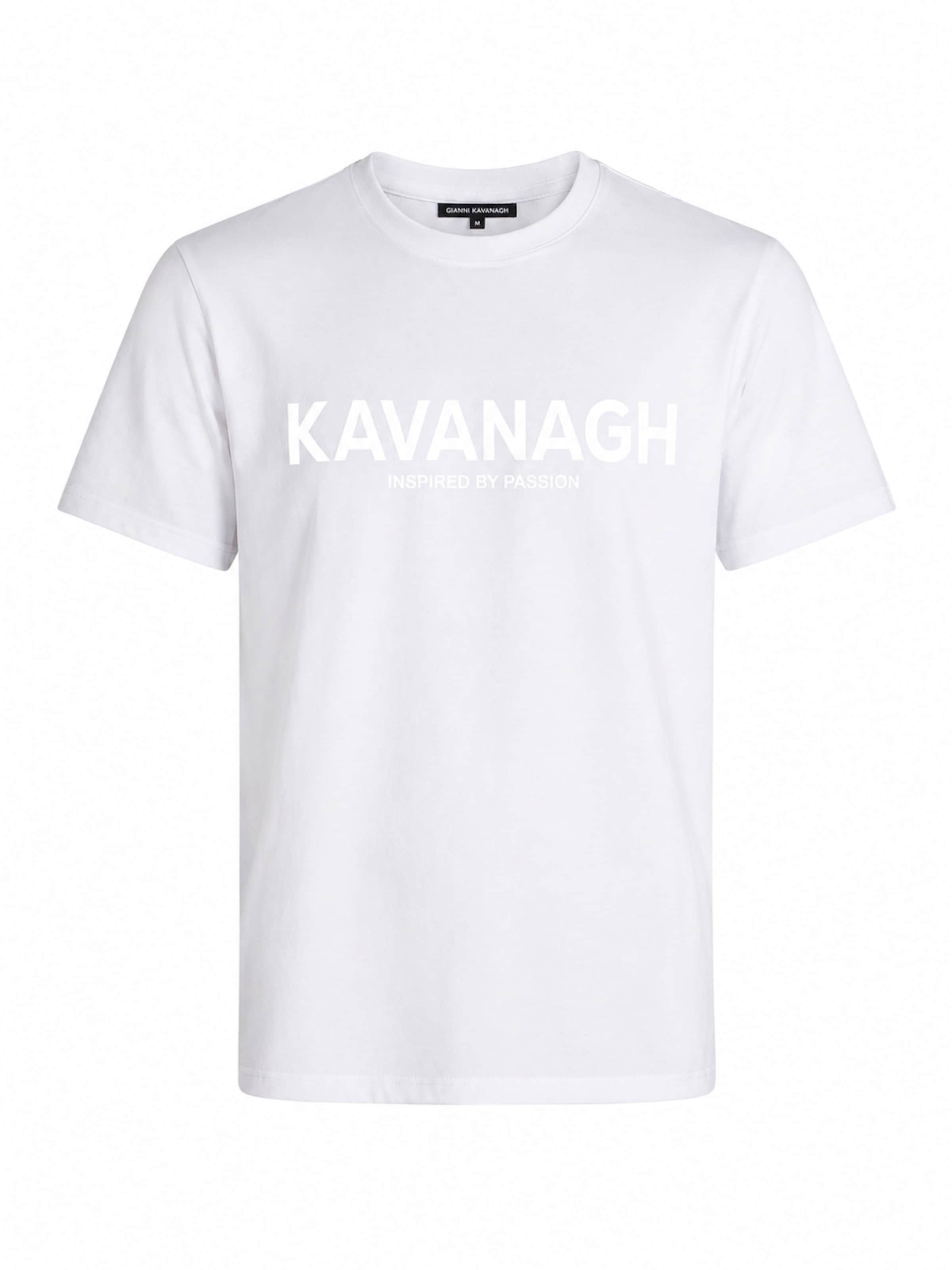 Gianni Kavanagh T-Shirt in Weiß: Vorderseite