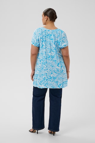 KAFFE CURVE Tunic in Blue