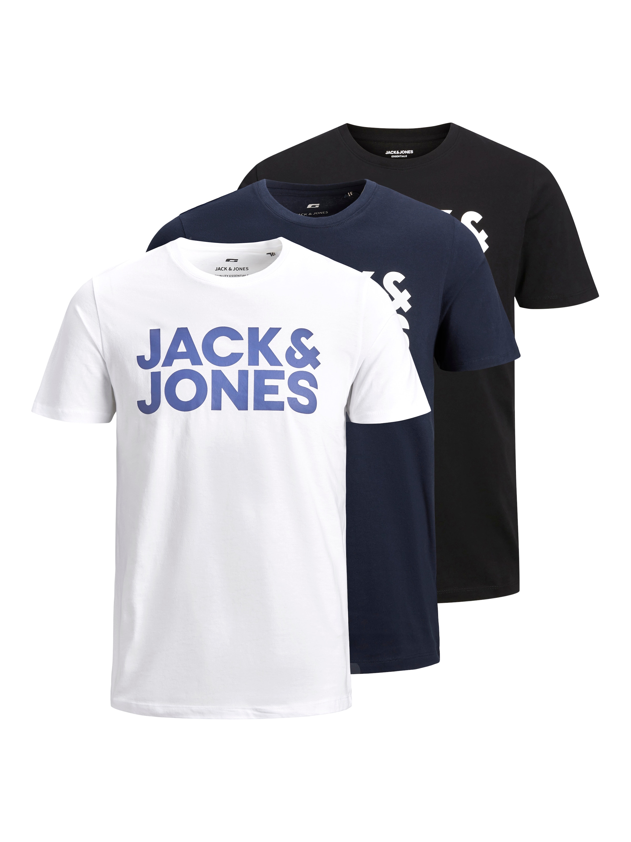 JACK & JONES Póló - vegyes színek: elől