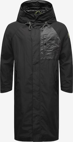 STONE HARBOUR Between-seasons coat 'Zafaar' in Black: front