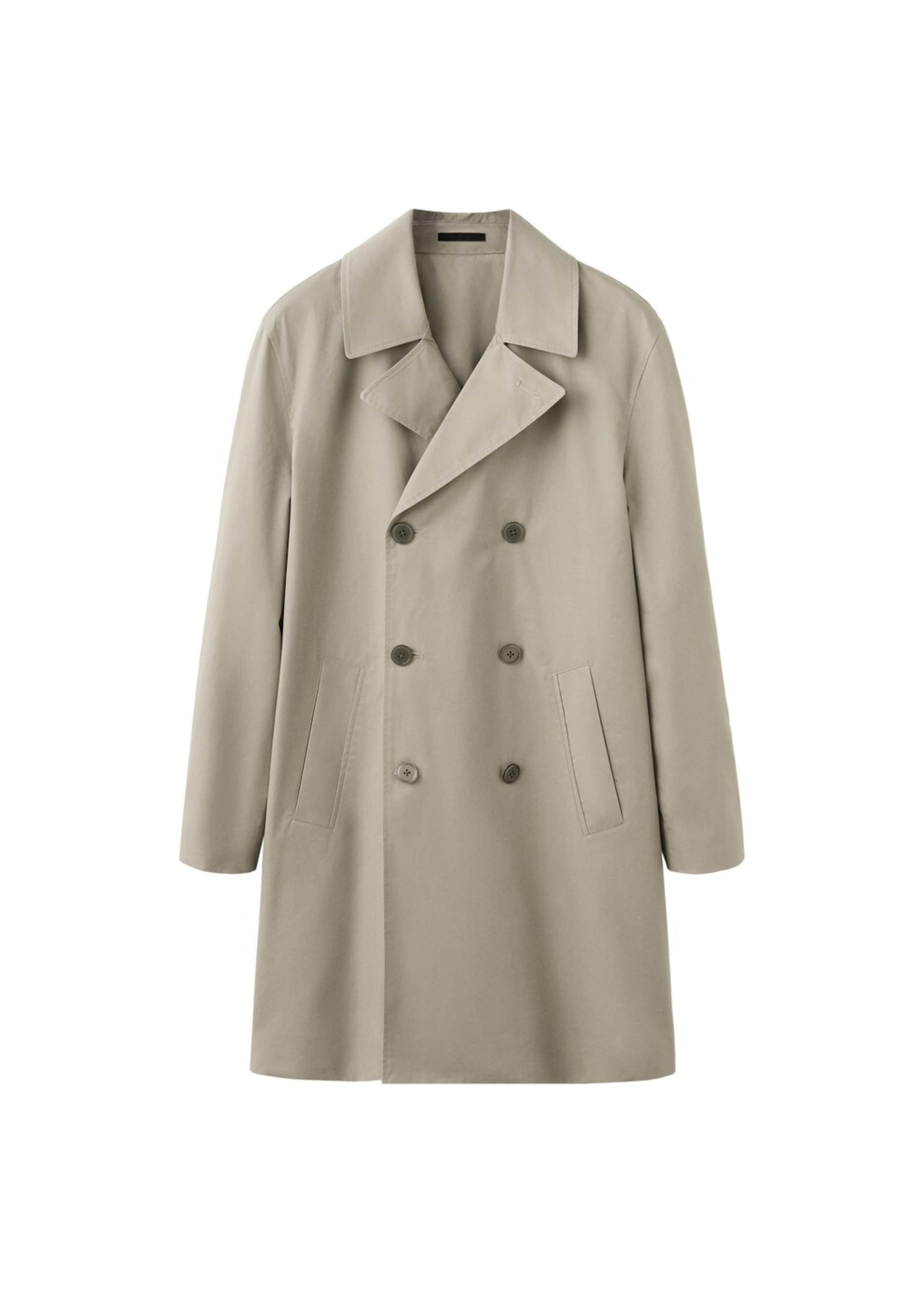 MANGO MAN Between-Seasons Coat 'Romeo' in Grey, Item view