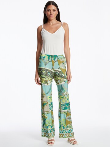 Ana Alcazar Wide leg Pants 'Zimala' in Green