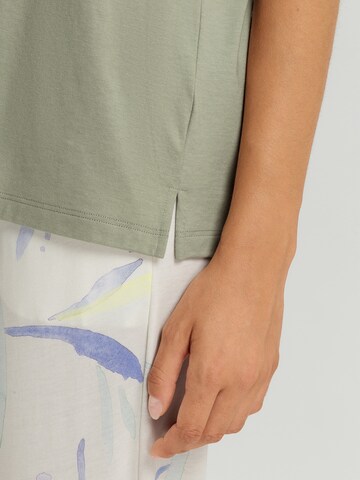 T-shirt ' Sleep & Lounge ' Hanro en vert
