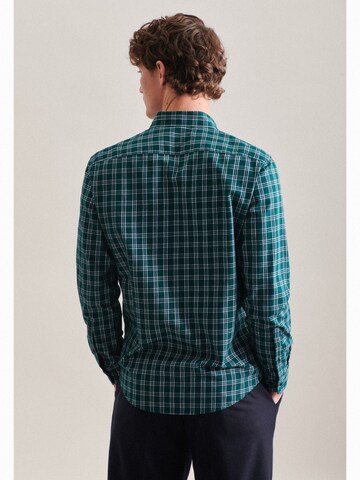 SEIDENSTICKER Regular fit Button Up Shirt in Green