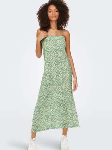 ONLY Summer Dress 'Holly' in Green