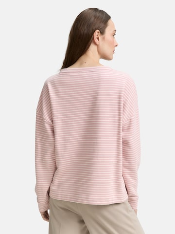 TOM TAILOR Sweatshirt in Roze