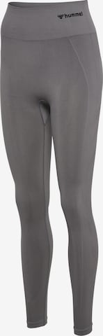 Skinny Pantalon de sport 'Tif' Hummel en gris