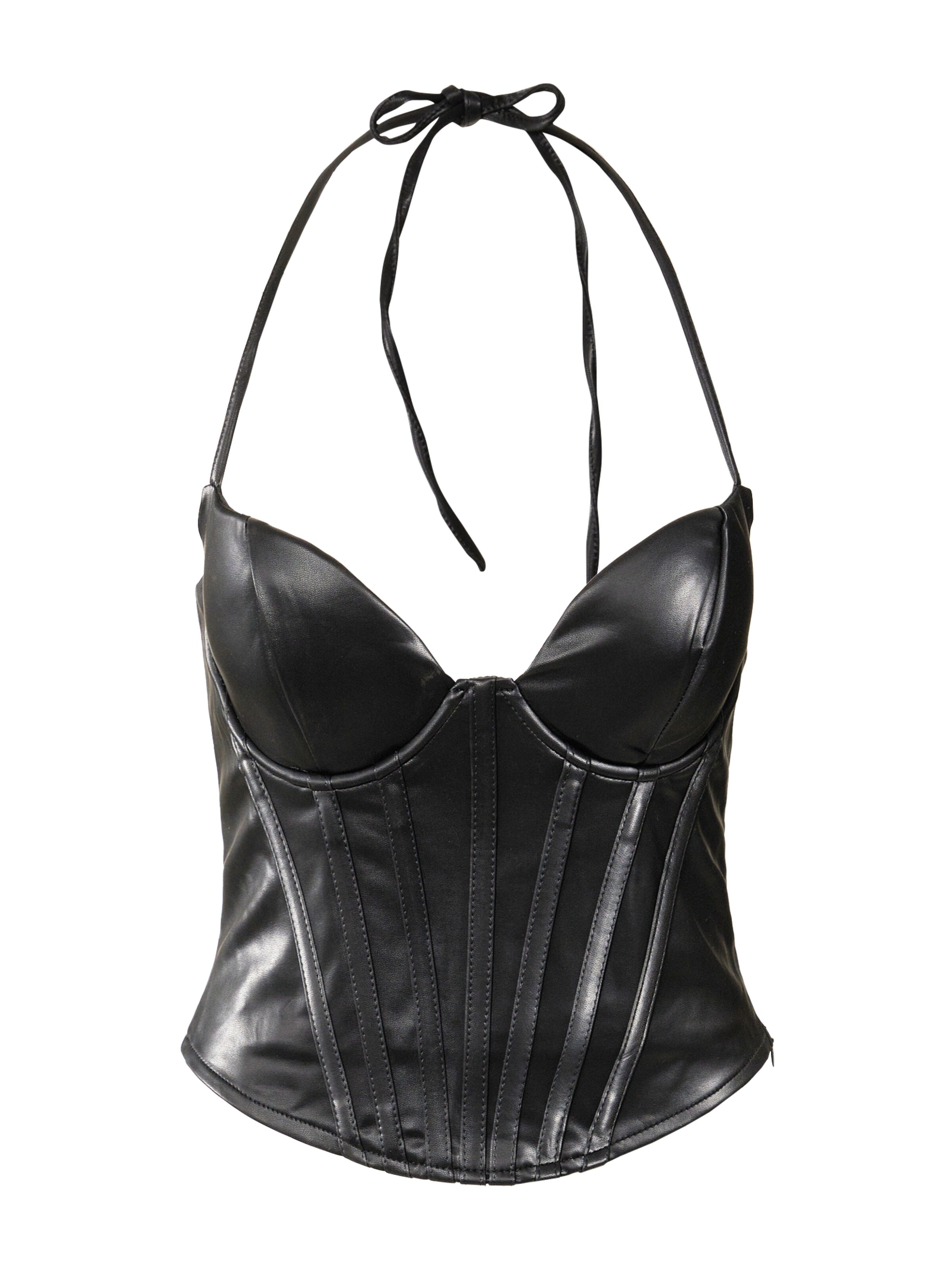 Misspap Topp, värv must: eest vaates