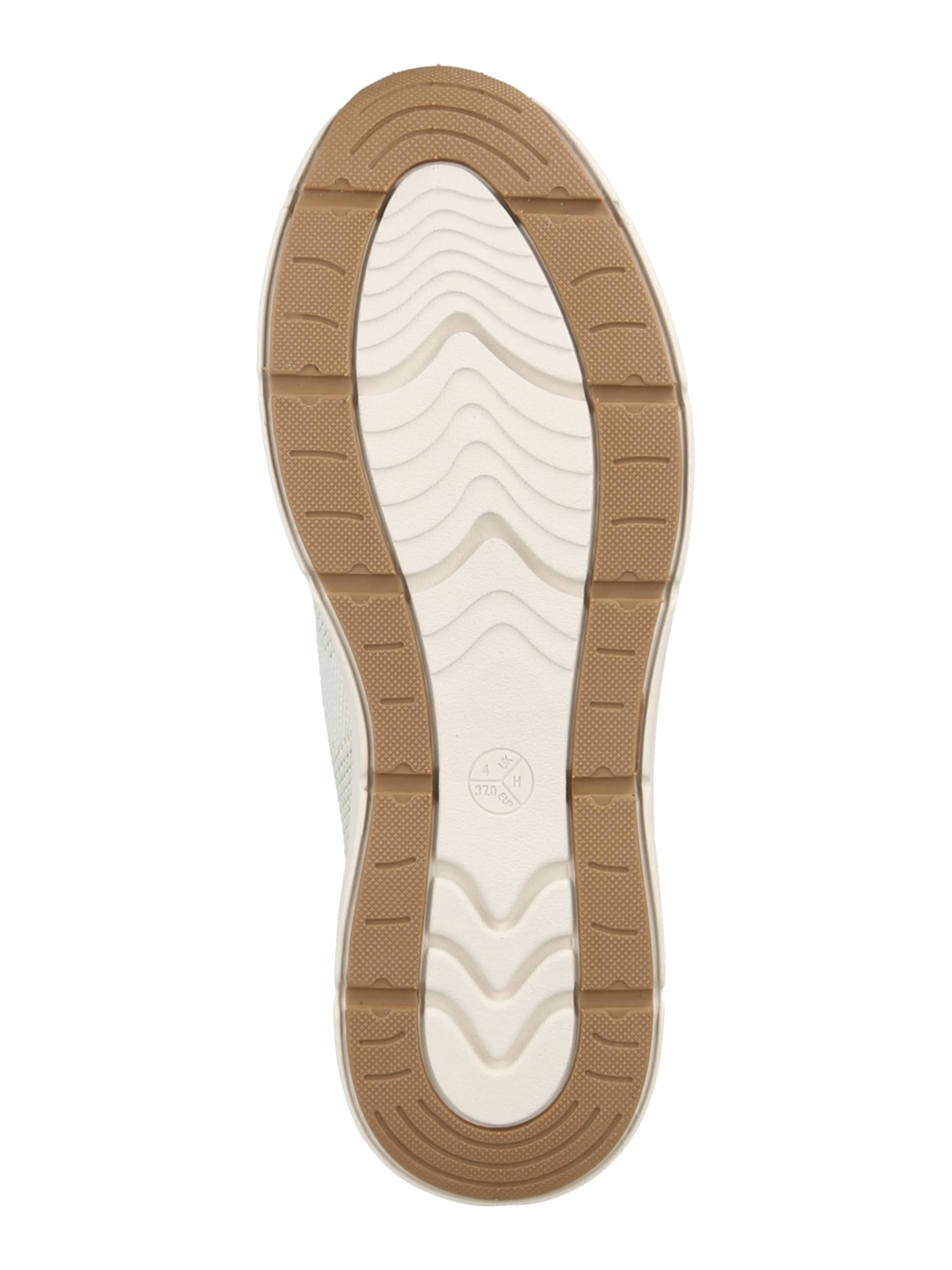 JANA Låg sneaker i beige