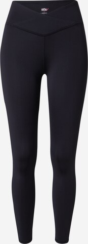 HKMX Skinny Sportbroek in Zwart: voorkant