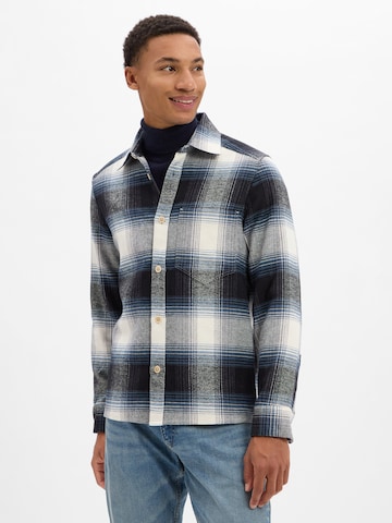 Coupe regular Chemise 'Dieggo' DRYKORN en bleu : devant