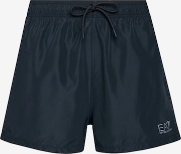 EA7 Emporio Armani Swimming shorts in Black: front