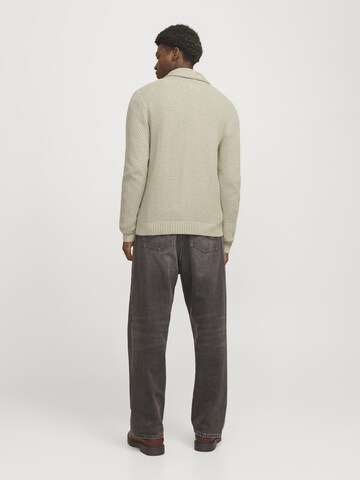 Vestes en maille JACK & JONES en beige