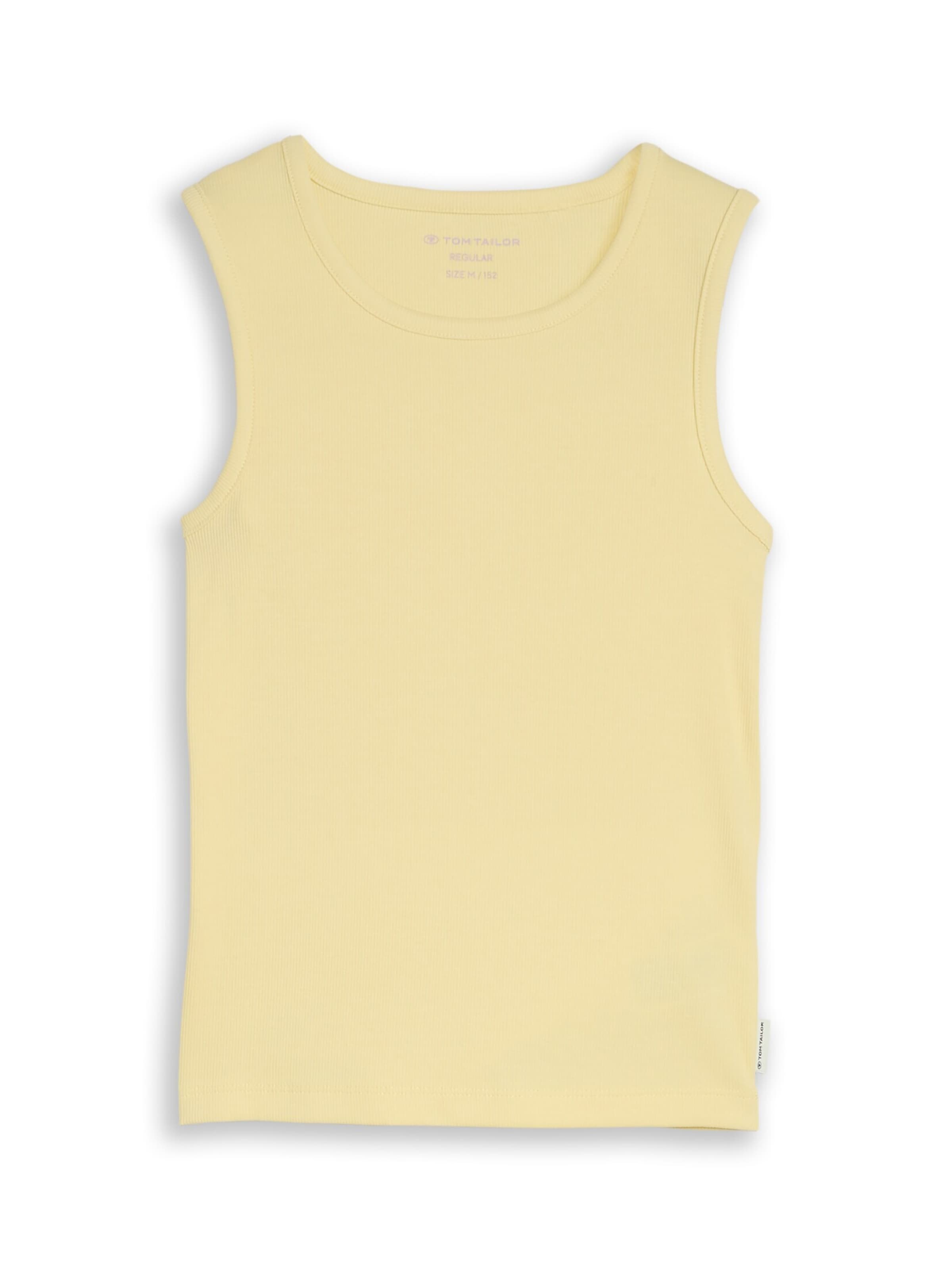 TOM TAILOR Top in Yellow: front