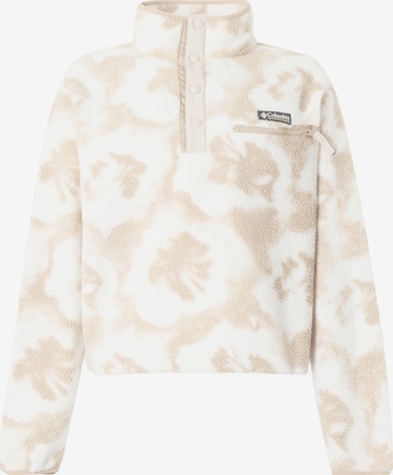 Pull-over de sport 'Helvetia™ II' COLUMBIA en blanc : devant