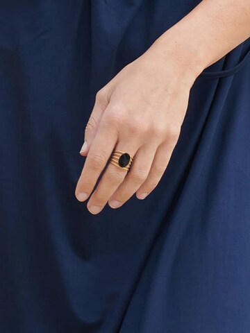 Bague 'Ring Bari' Chic by Lirette en noir