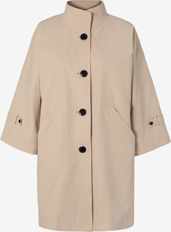 TATUUM Between-seasons coat in Beige: front