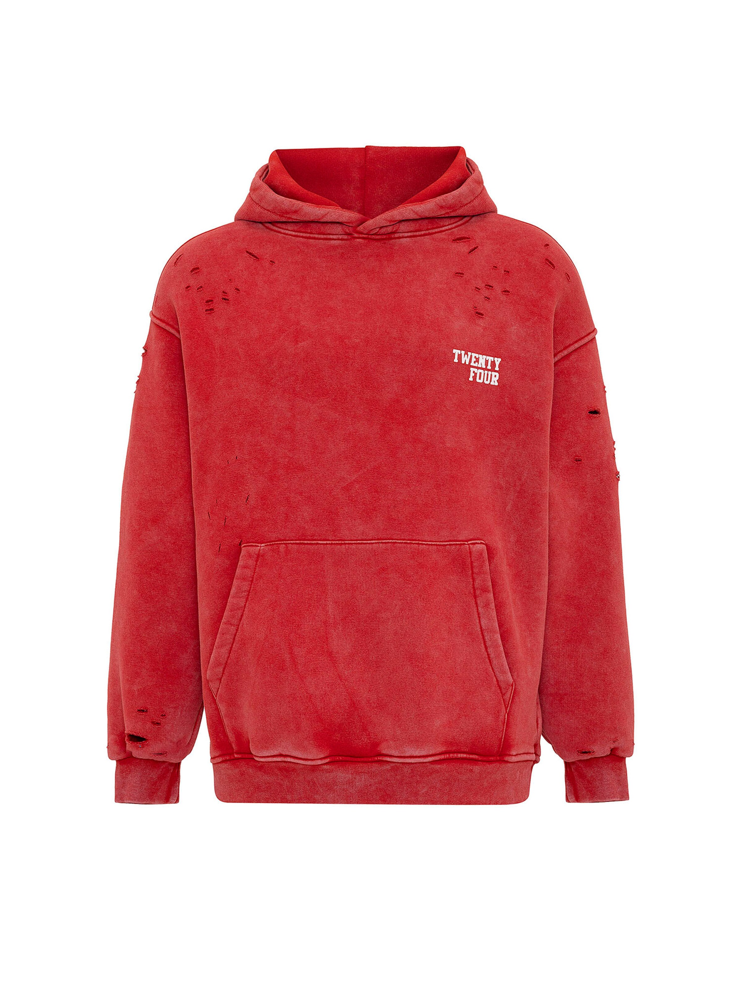 sarkans VAMOS CLO Sportisks džemperis: no priekšpuses