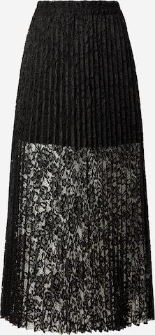 GUESSSuknja - crna boja: prednji dio