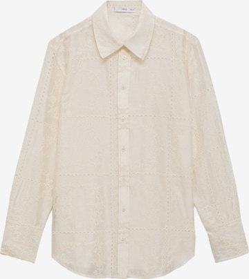 MANGOBluza 'Aurelia' - bež boja: prednji dio