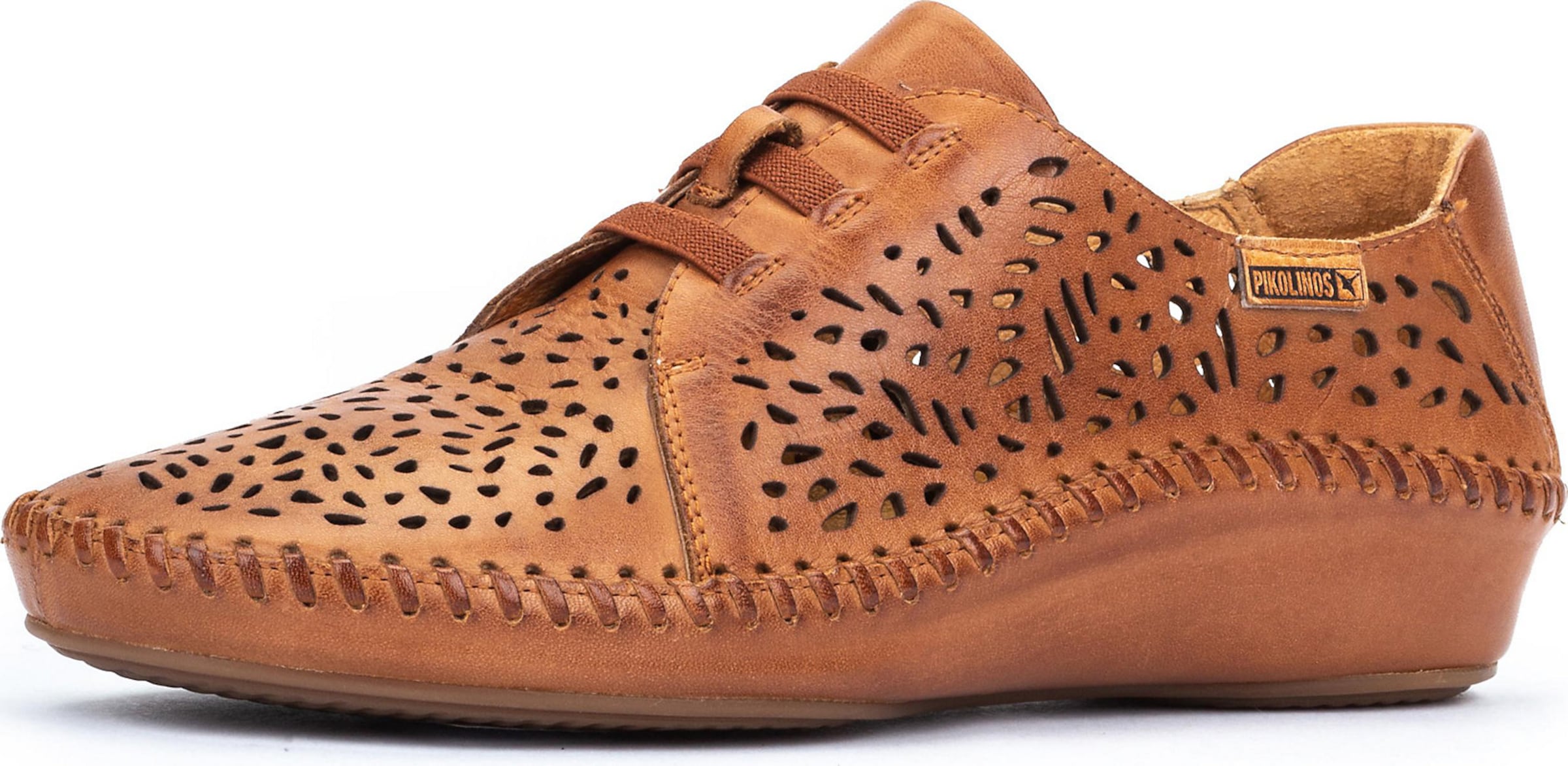 PIKOLINOS Šnurovacie topánky - Hnedá: predná strana