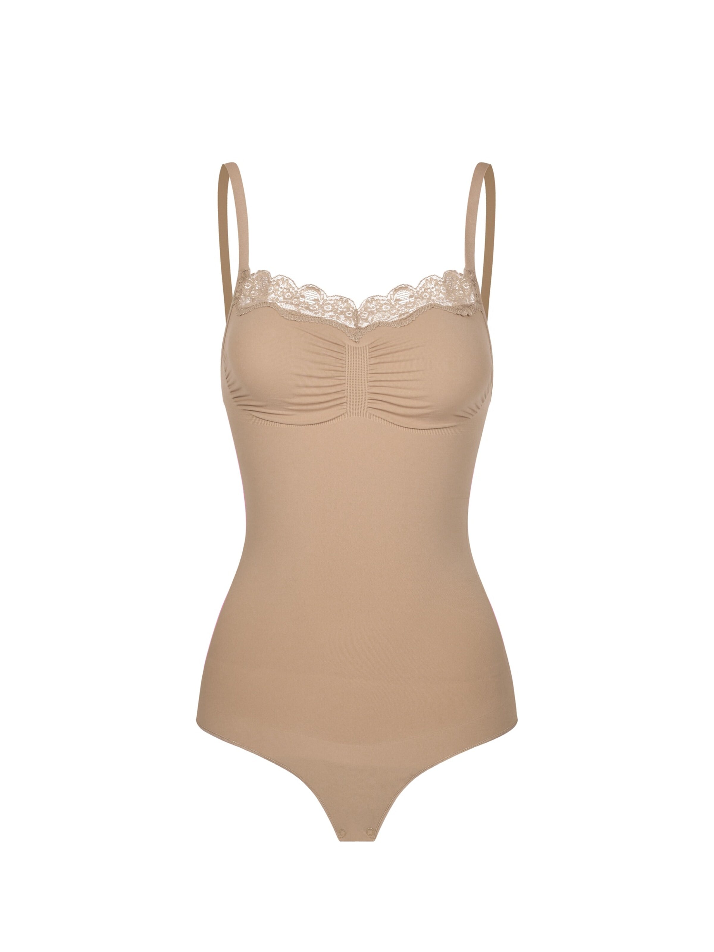 Body modelant 'Bodysuit Sculpting Shapewear mit Lace' cfab en beige : devant