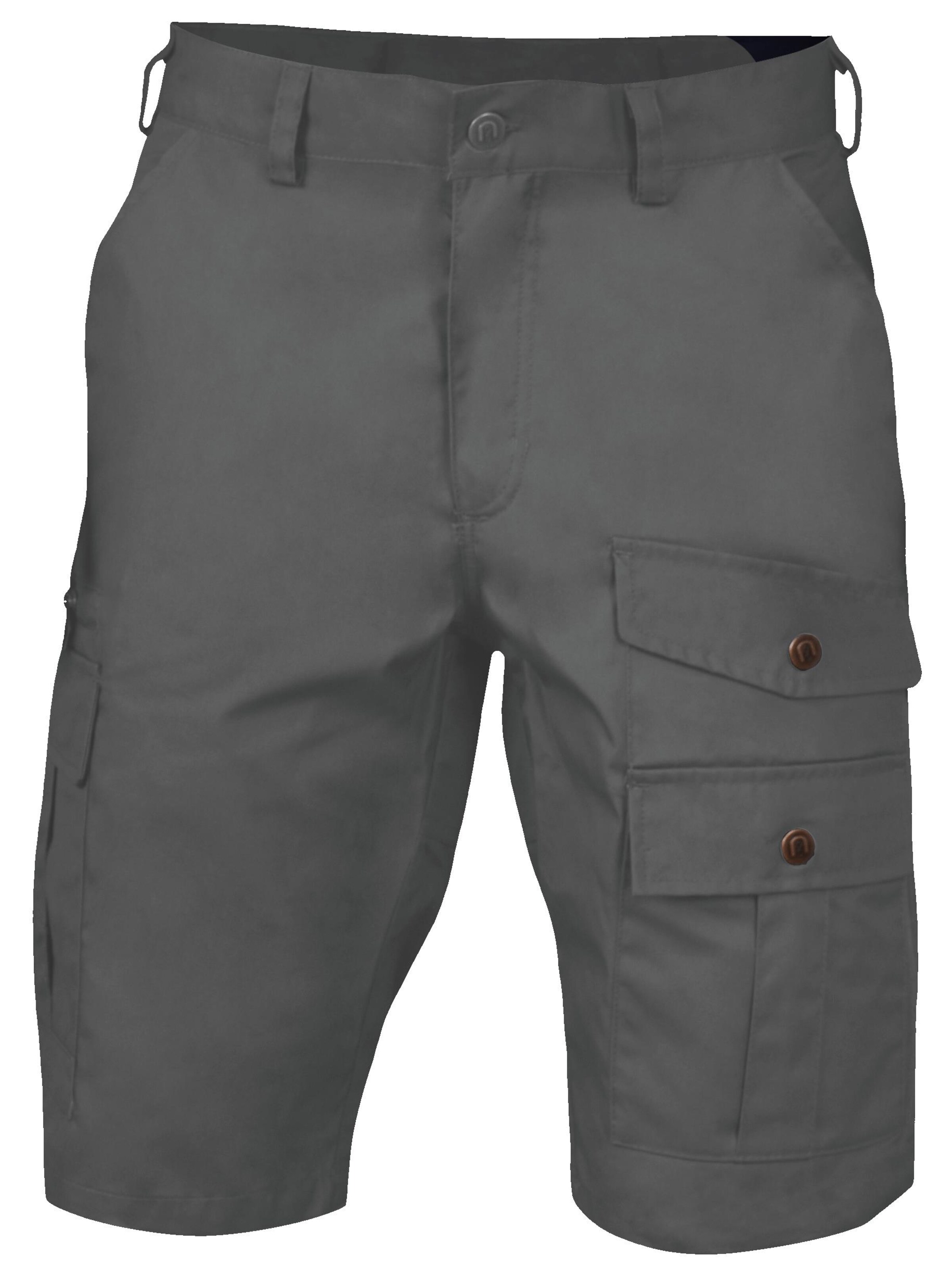 Regular Pantalon outdoor 'Ahvaz' normani en gris : devant