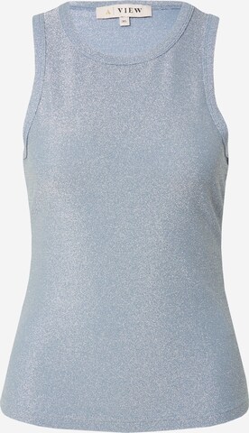 A-VIEW Top 'Eva' in Blue: front