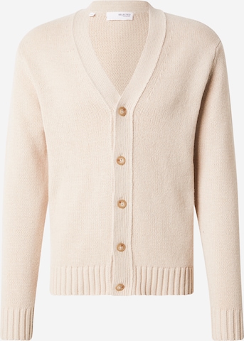SELECTED - Cárdigan 'SLHCODY' en beige: frente