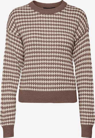 VERO MODA - Pullover 'GABI' em castanho: frente