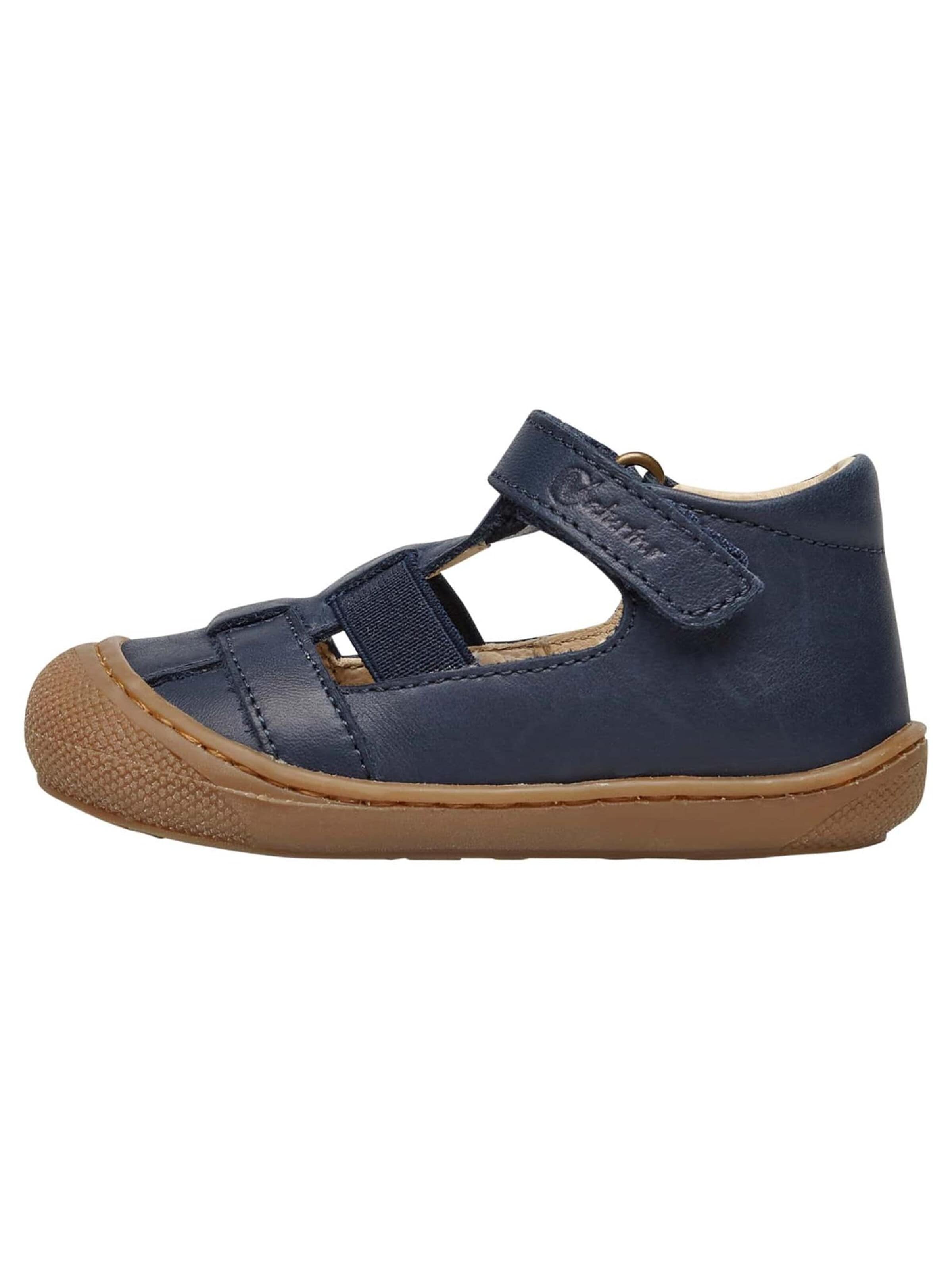 NATURINO Open shoes 'LANGEN' in Blue: front