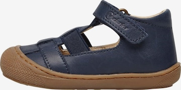 NATURINO Open shoes 'LANGEN' in Blue: front