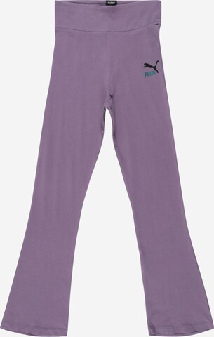 PUMA Leggings in Purple: front