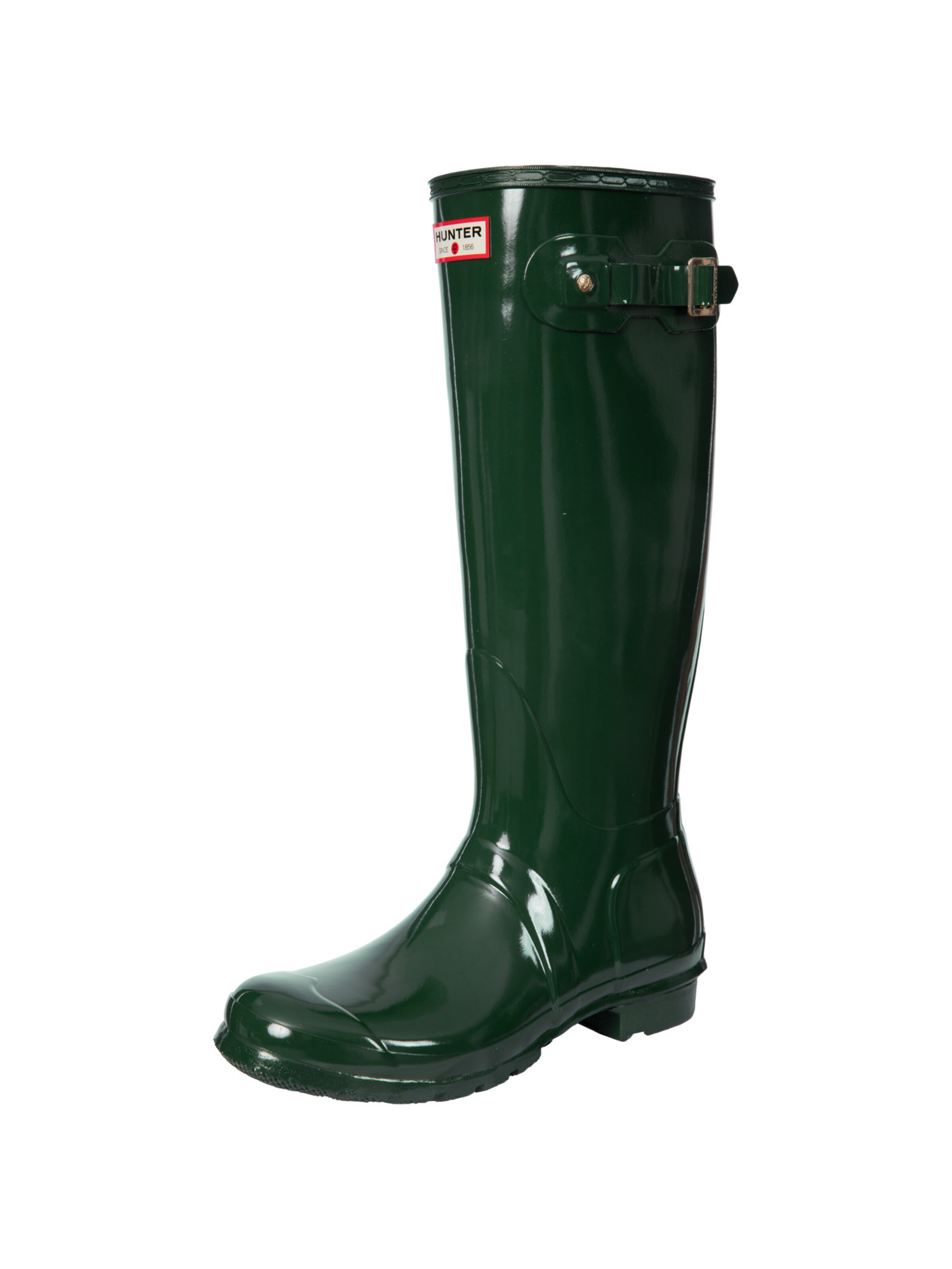 HUNTER - Botas de borracha em verde: frente