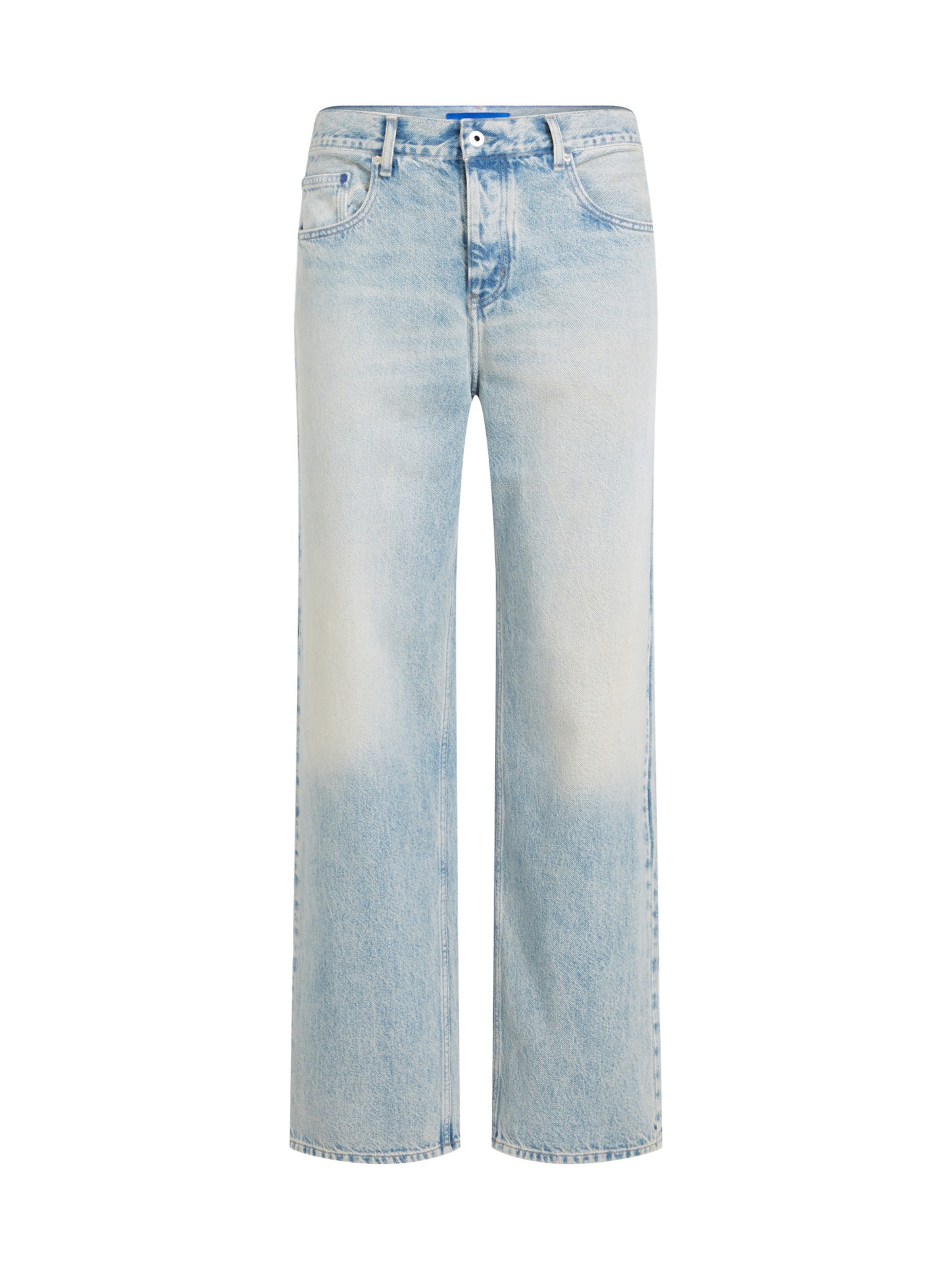 KARL LAGERFELD JEANS - Loosefit Calças de ganga em azul: frente