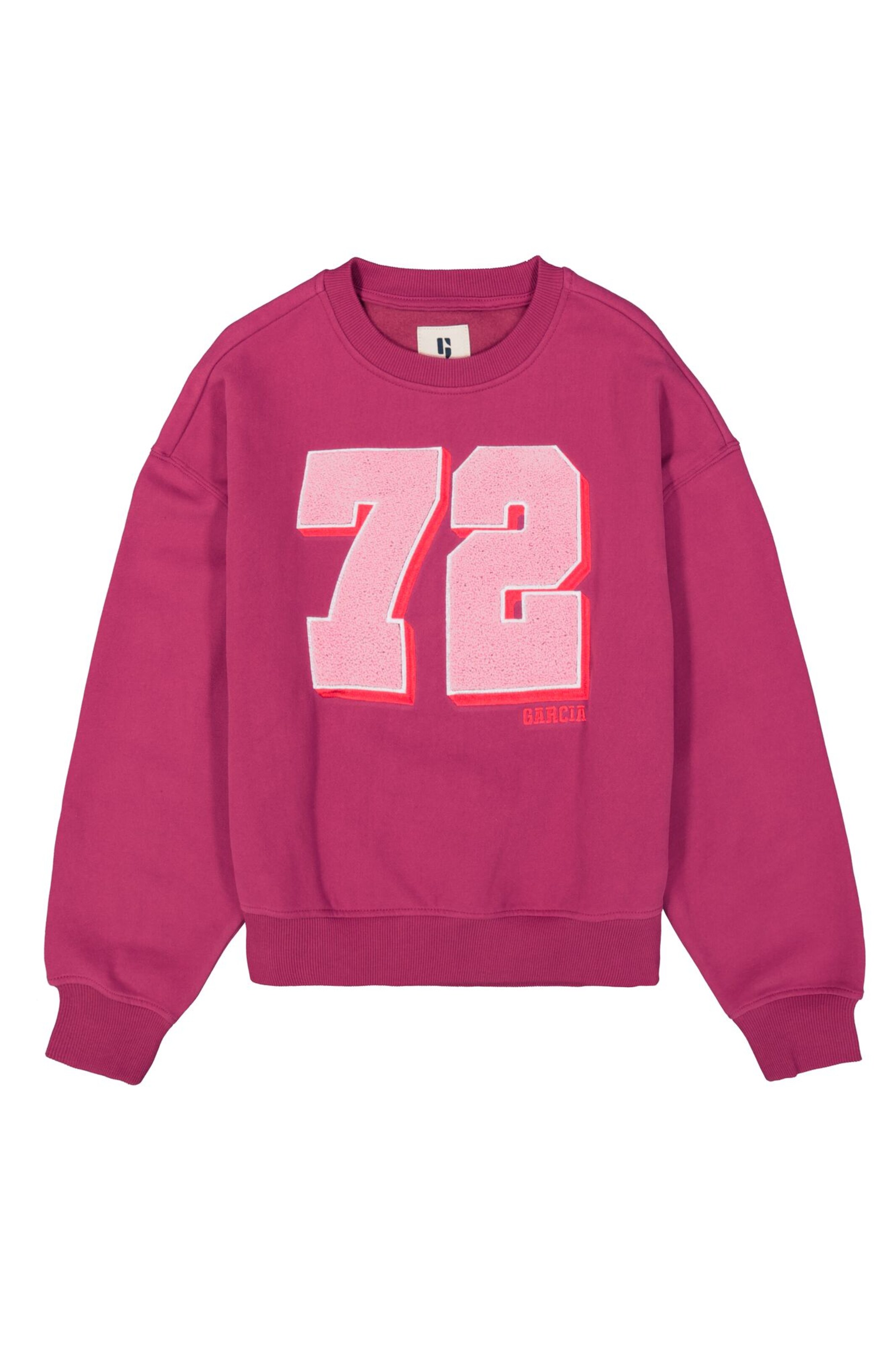 GARCIA Sweatshirt in Pink: front