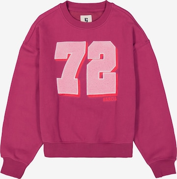 GARCIA Sweatshirt in Pink: front