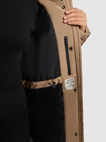 Cappotto invernale 'Sunne' di khujo in marrone