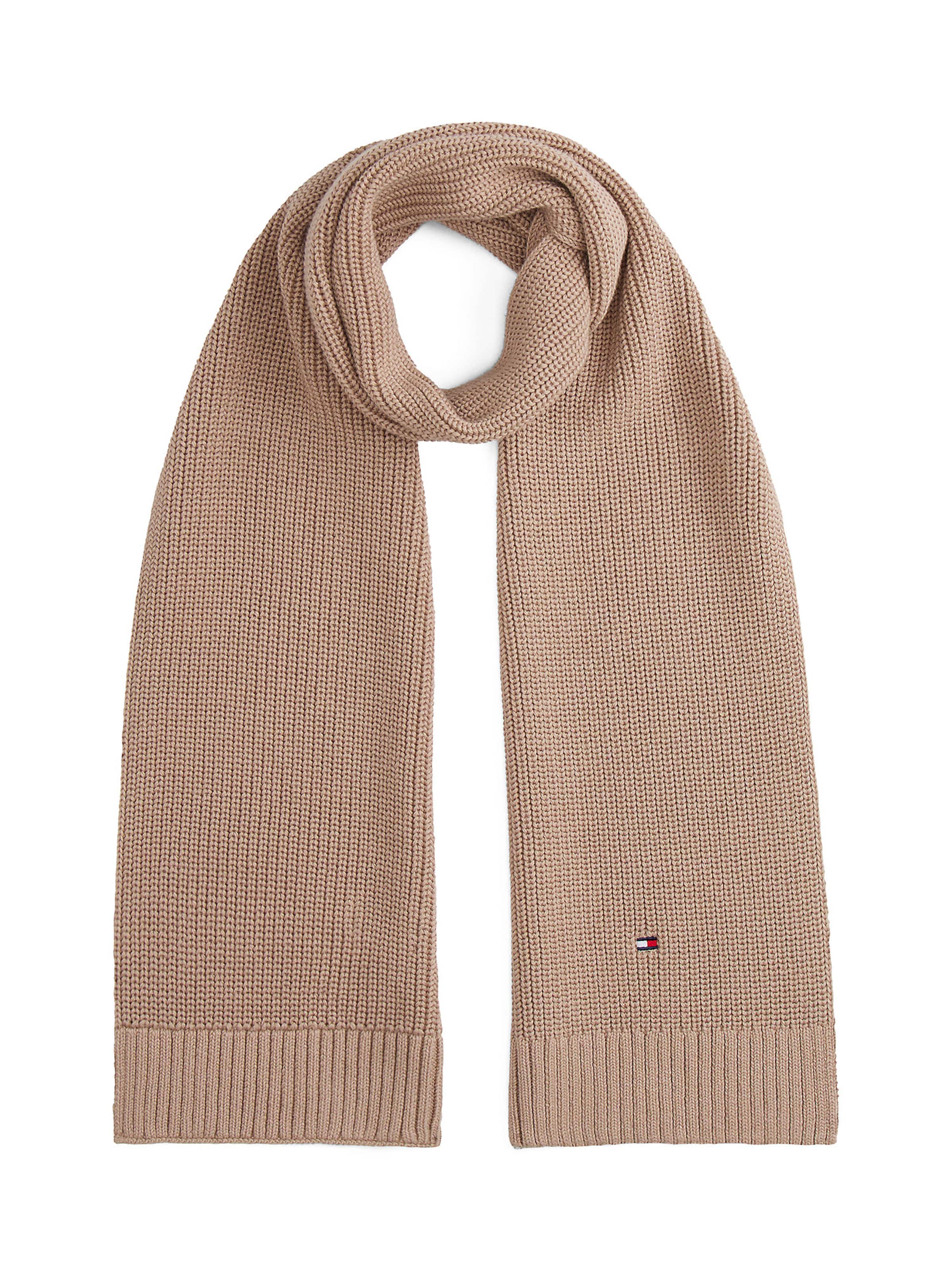 Écharpe TOMMY HILFIGER en beige : devant