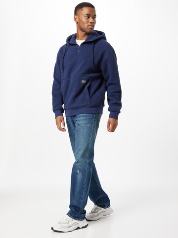 LEVI'S ® Sweatshirt 'Sherpa Utility Hoodie' i blå