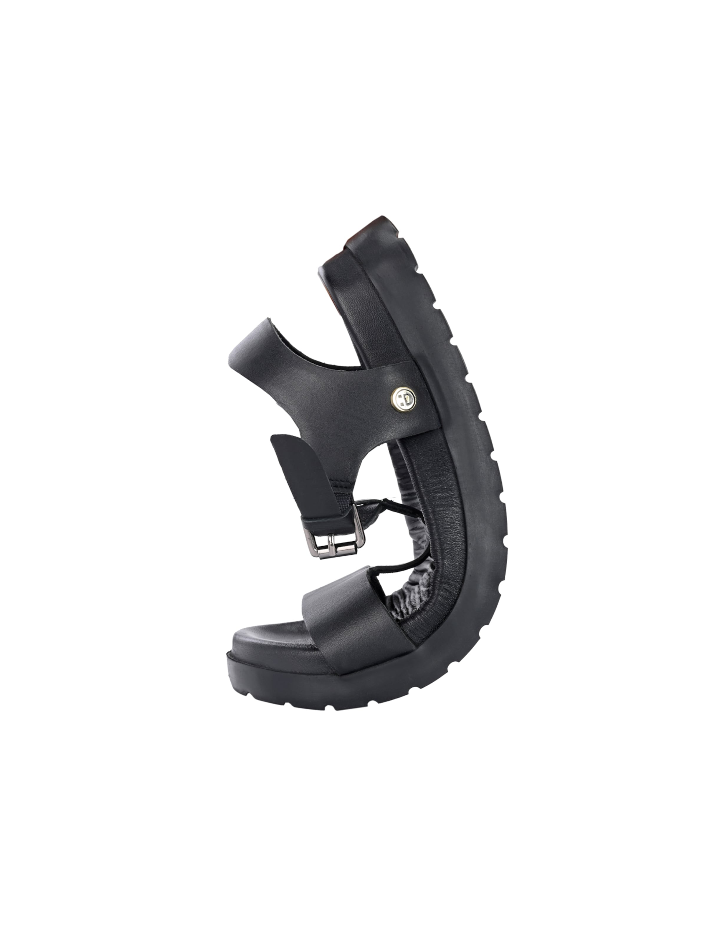 Sandales à lanières 'ARTE' FREUDE en noir