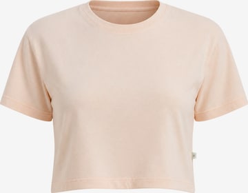 GORG Shirt 'Cropped aus 100% Bio-Baumwolle' in Pink: front