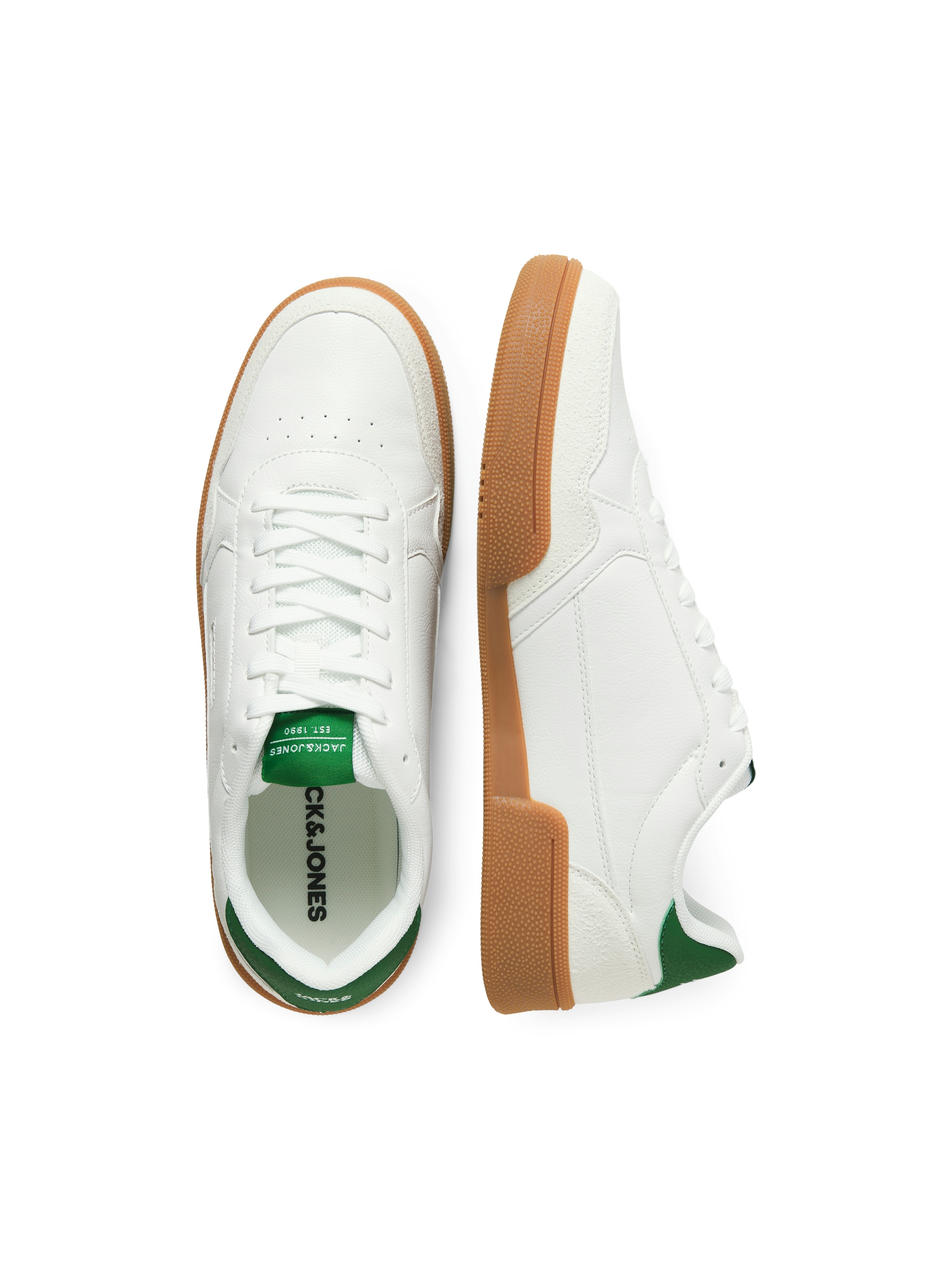 Sneaker low 'JFWBounce' de la JACK & JONES pe alb