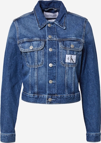 Calvin Klein Between-Season Jacket in Blue: front