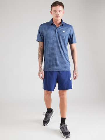 T-Shirt fonctionnel ADIDAS GOLF en bleu