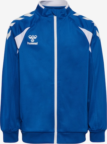 Hummel Sports sweat jacket 'Core 2.0' in Blue: front